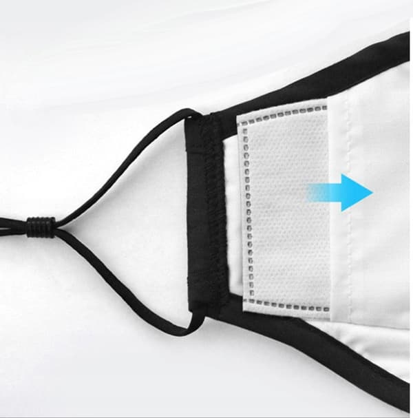 10x HEPA-FILTER PM 2,5 KULSTOF til MASKER 10 stk.