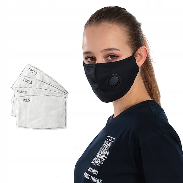 10x HEPA-FILTER PM 2,5 KULSTOF til MASKER 10 stk.