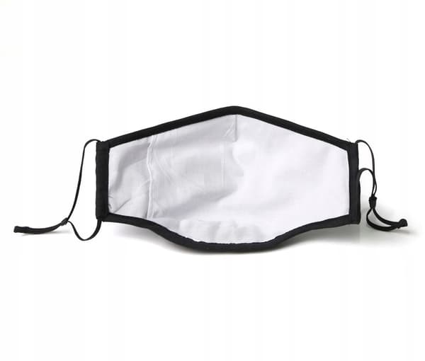 SET Mask SVART + 3x HEPA PM 2.5 KOLFILTER
