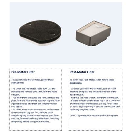 Bissell | Icon Washable Vacuum Filters | No ml | 1 pc(s)