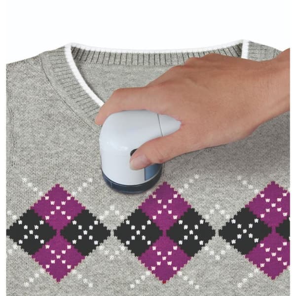Metaltex Elektrisk fnugfjerner Blå/Hvid