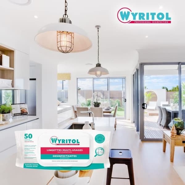 Wyritol våtservetter desinf. multifunktionell niaouli essens X