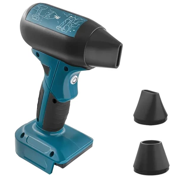 Luftblåsare, 130000 RPM, 30 m/s luftflöde,Blå - Ingen batteri