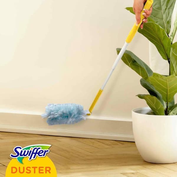 Swiffer XXL Dammot och Fångare Dammsugningskit med 1 teleskophandtag och 2 dammfällare reserveladdningar