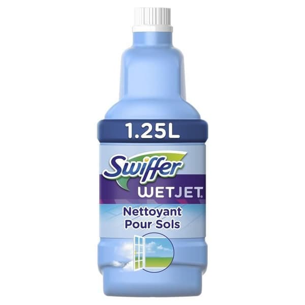 [Förpackning med 4] SWIFFER WetJet rengöringslösning - 1,25 L