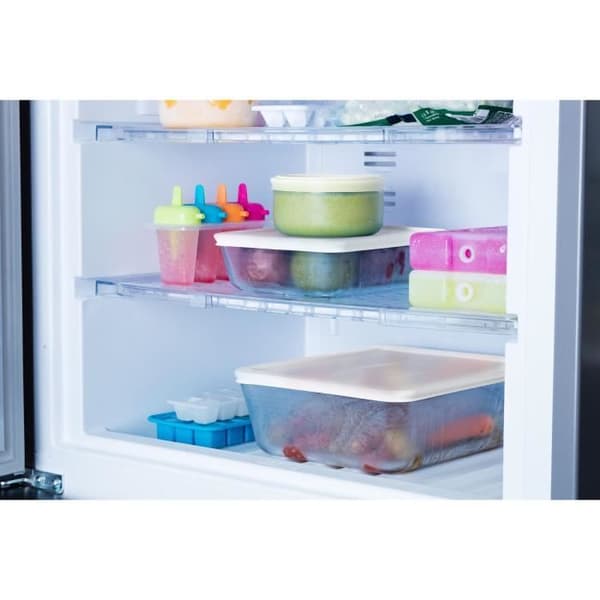 PYREX - 242P000 / 7046 - Rektangulär maträtt med lock - 22cm * 17 cm - Pyrex Cook & Freeze