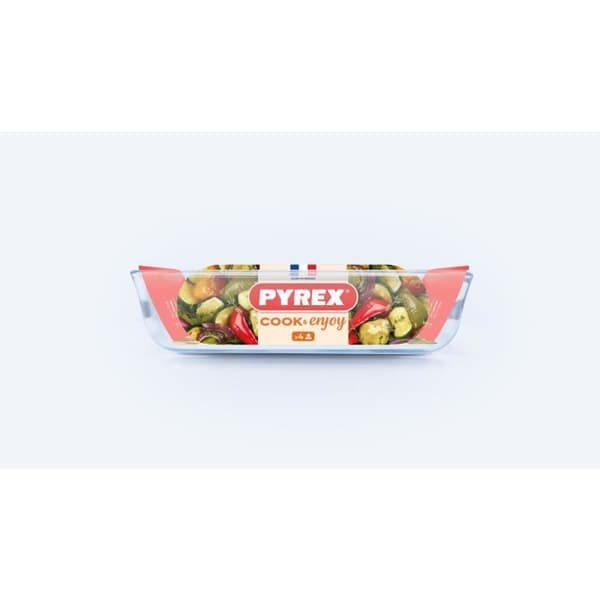 PYREX - VÄSENTLIGHETER - Lasagnepanna i glas 35x23 cm