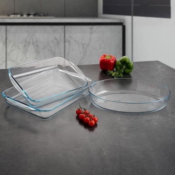 PYREX - VÄSENTLIGHETER - Lasagnepanna i glas 35x23 cm