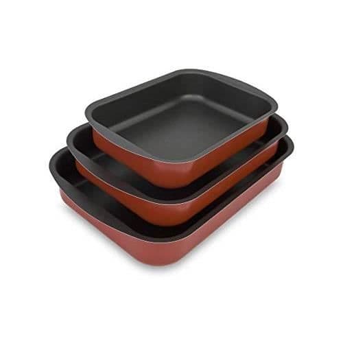 Menax - Ugnsform - Non-Stick-beläggning - Set om 3