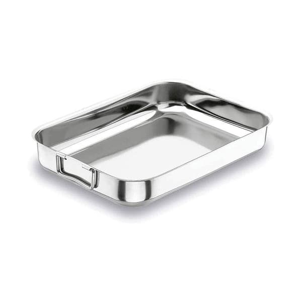 Gratängform - Lacor - 61540 - Inox 18% - 40x28x5,6 cm - Diskmaskinssäker
