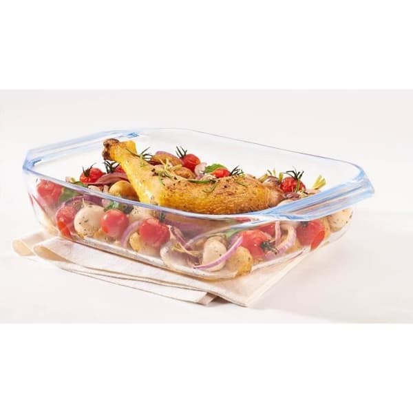 PYREX Rektangulär ugnsform 39x25 cm genomskinlig