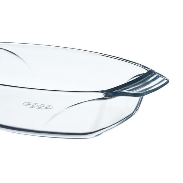 Pyrex ovalt fat i glas 300 x 210 mm