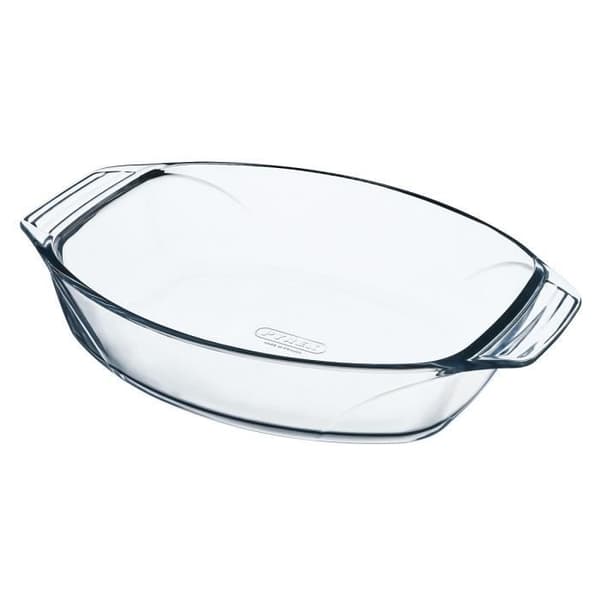Pyrex ovalt fat i glas 300 x 210 mm