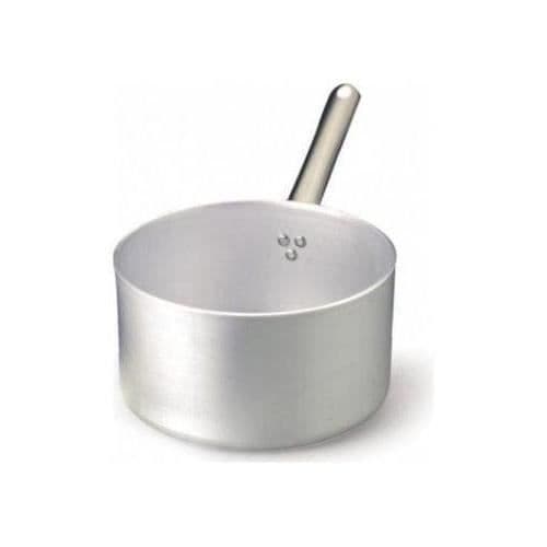 Pentole Agnelli Gryta i aluminium med handtag i rostfritt stål - Silver 5,6 l silver - ALMA10524