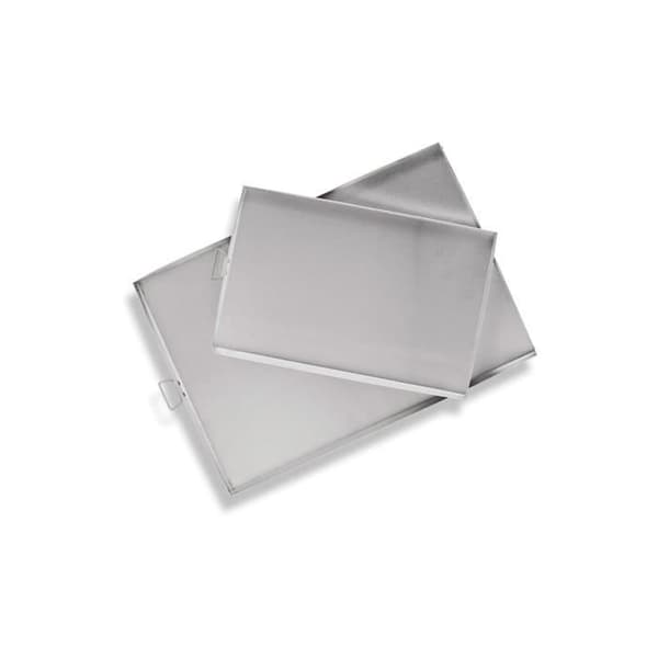 Aluminiumbricka - Vaello - 31x35cm - Vit Färg - För Ugn
