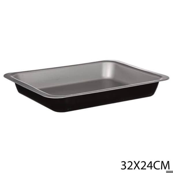 Rektangulär form - FIVE - 32x24cm - Metall - Diskmaskinssäker - Traditionell ugn