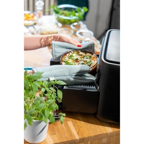 Plat air fryer - PYREX - 1450140 - Rund - I borosilikatglas - 20 cm