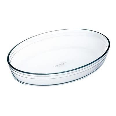 Ugnsform - Transparent - 30x21 cm - Glas - Kompatibel med ugn och diskmaskin - Temperatur upp till 300°C