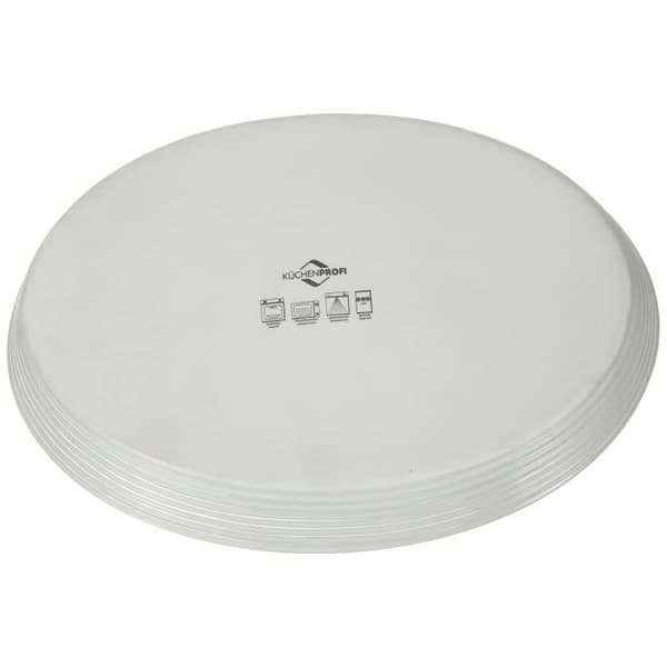 Ovalt ugnsform - KUCHENPROFI - 30 cm - Porslin - Vit - Diskmaskinssäker