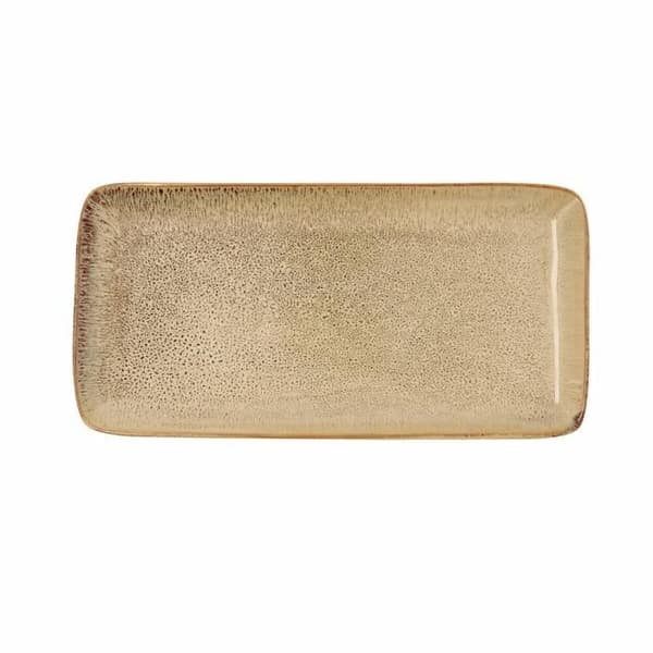 Bidasoa Ikonic brunt keramiskt gratängfat (28 x 14 cm) (Pack 4x)