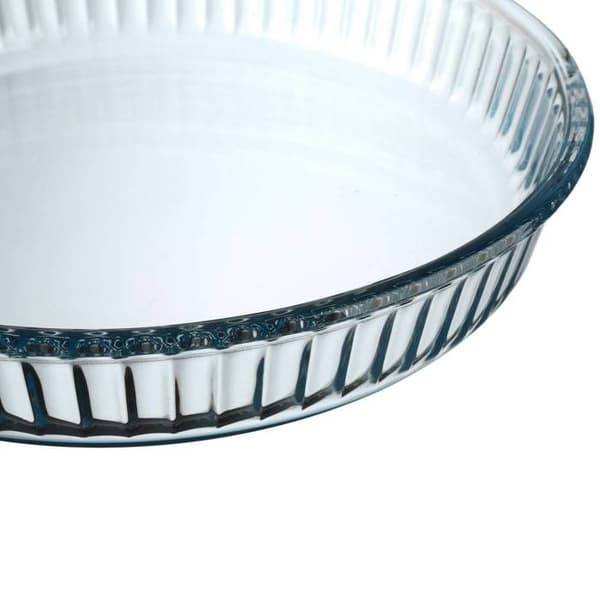 Plat - FEM - D26 - Transparent Glas - Diskmaskin Kompatibel - Modern Design