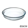 Miniatyrbild 1 av 4: Plat - FEM - D26 - Transparent Glas - Diskmaskin Kompatibel - Modern Design