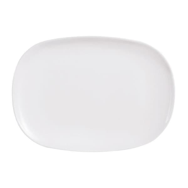 Luminarc Sweet Line rektangulärt vitt glasgratängfat 35 x 24 cm (6 enheter)