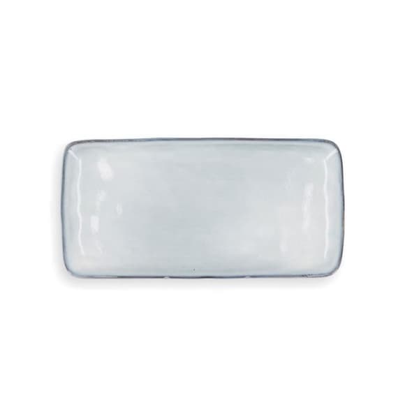 Quid Boreal blått keramiskt gratängfat 28 x 14 cm (4 enheter) (Pack 4x)
