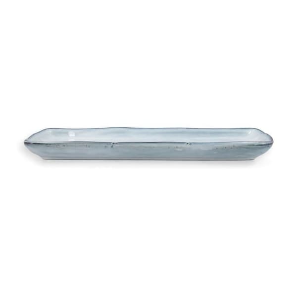Quid Boreal blått keramiskt gratängfat 28 x 14 cm (4 enheter) (Pack 4x)