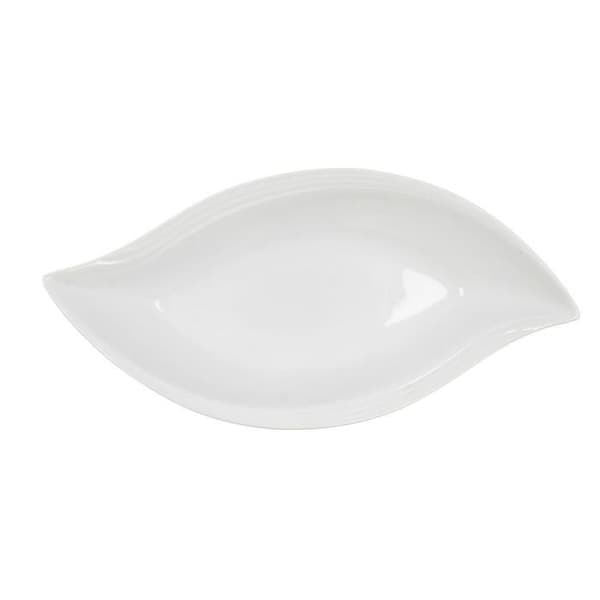 Quid Gastro vit keramisk gratängskål (31 x 14,5 x 5,5 cm) (Pack 6x)
