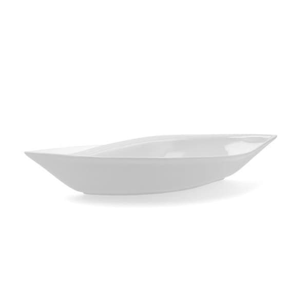 Quid Gastro vit keramisk gratängskål (31 x 14,5 x 5,5 cm) (Pack 6x)