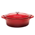 Miniatyrbillede 1 af 2: Stenfors Cast Iron Casserole Oval 6,3 L Red - Anders Petter