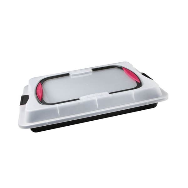 Ugnsform - ZENKER - 7903 - Rostfritt Stål - 42,5x29,5x7,5 cm - Transportabel