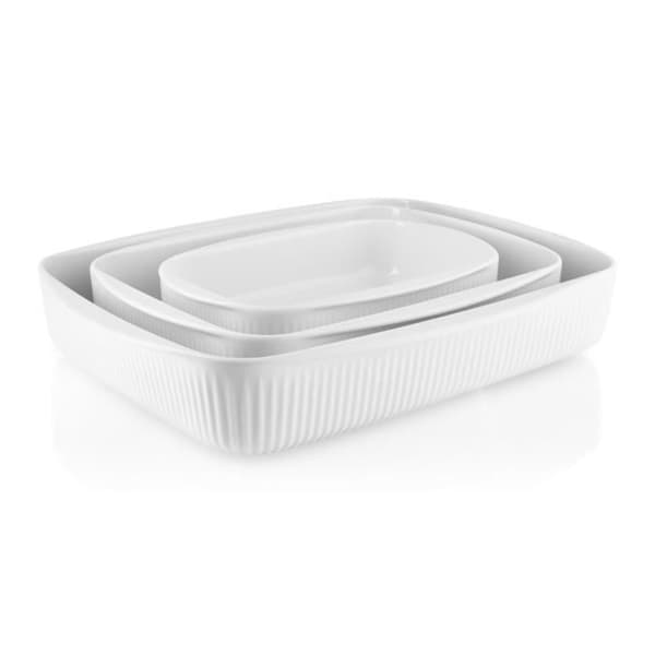 Eva Trio ugnsform Legio Nova 37 x 30 cm vitt porslin