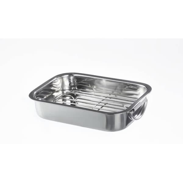 Multifunktionell ugnsform - WESTFALIA - Liten - 25 x 17,5 cm - Rostfritt stål - Grill