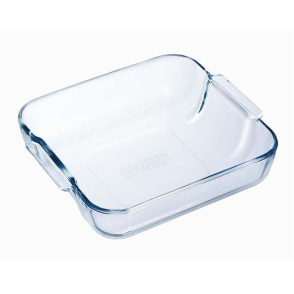 Fyrkantig glasrostform 210 mm - Pyrex
