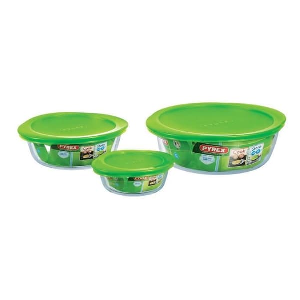 PYREX Ugnsform + lock Cook and Store Basic 26 cm transparent