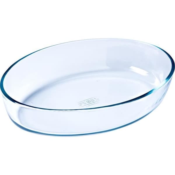 PYREX - ESSENTIALS - Oval ugnsform i glas 39*27 cm