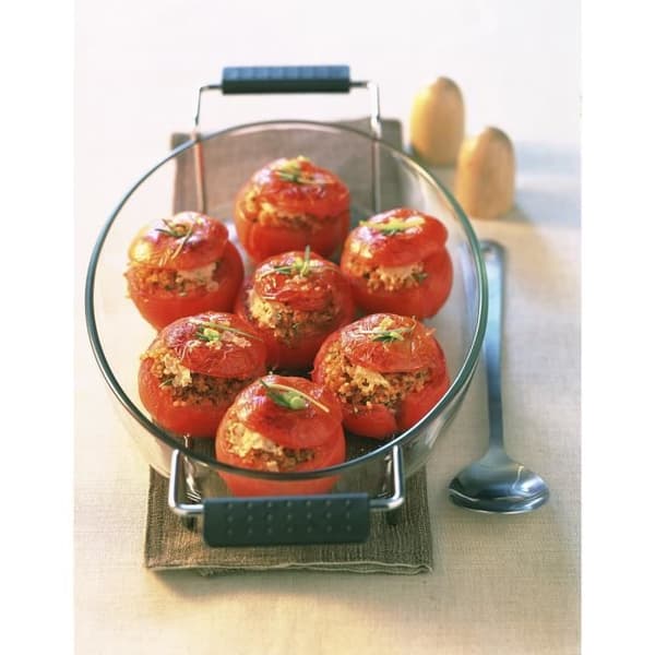 PYREX Classic Glas oval ugnsform 21x13 cm transparent