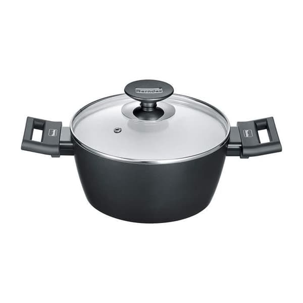 BERNDES Induktion Smart Aluminium gryta Svart/vit 20 cm - 013343