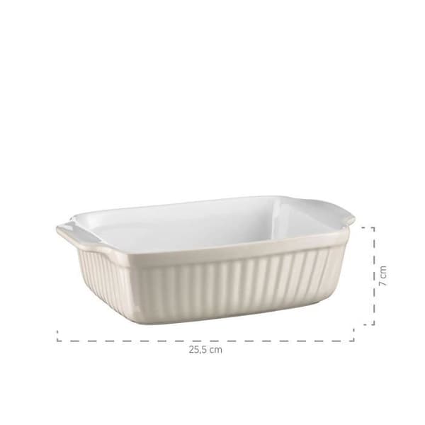MÄSER Mäser Köket Tid Rektangulär Ugnsform Ideal för Lasagne/Liten Form och Tiramisu Form Fyrkantig Repfria och An