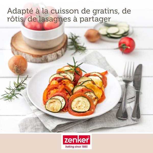 Rektangulär ugnsform 33 x 25 x 5 cm Zenker Special Cooking ref. 7291
