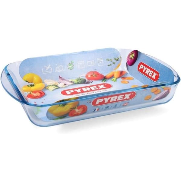 Lasagneform - PYREX - 1450032 - Rektangulär - I borosilikatglas - 35 x 23 cm