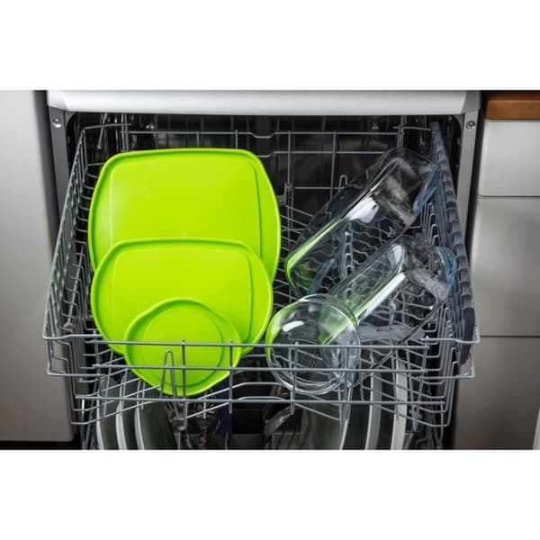 PYREX - COOK&STORE - Rektangulärt glasfat med lock 23*15 cm