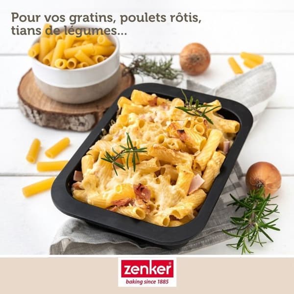Ugnsform - Zenker - 7280 - 24 x 17,5 cm - Non-stick stål - För små portioner