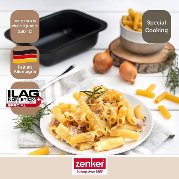 Ugnsform - Zenker - 7280 - 24 x 17,5 cm - Non-stick stål - För små portioner