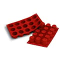 Miniatyrbild 1 av 3: silikomart SF059 Bordelaise formform 15 håligheter Silikonterrakotta - 20.059.00.0060