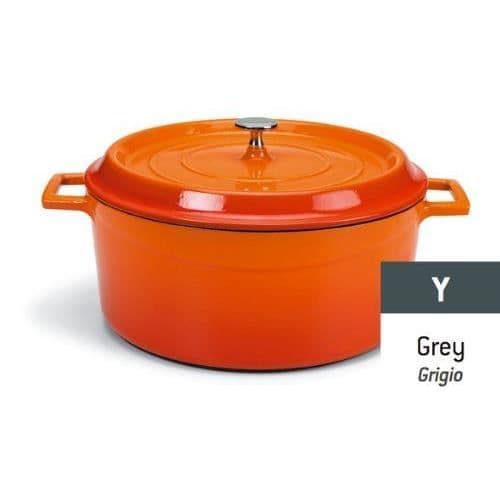 Pentole Agnelli slowcook gryta, 14cm, 0,8l, grå - COGHSRP10414Y