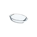 Miniatyrbild 1 av 4: Ugnsform - PYREX - Oval 40x28 cm - Transparent glas - Motståndskraftig upp till 300°C - Diskmaskinsvänlig