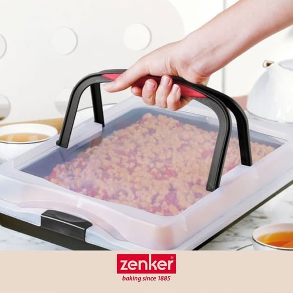 Ugnsform - ZENKER - 7903 - Rostfritt Stål - 42,5x29,5x7,5 cm - Transportabel